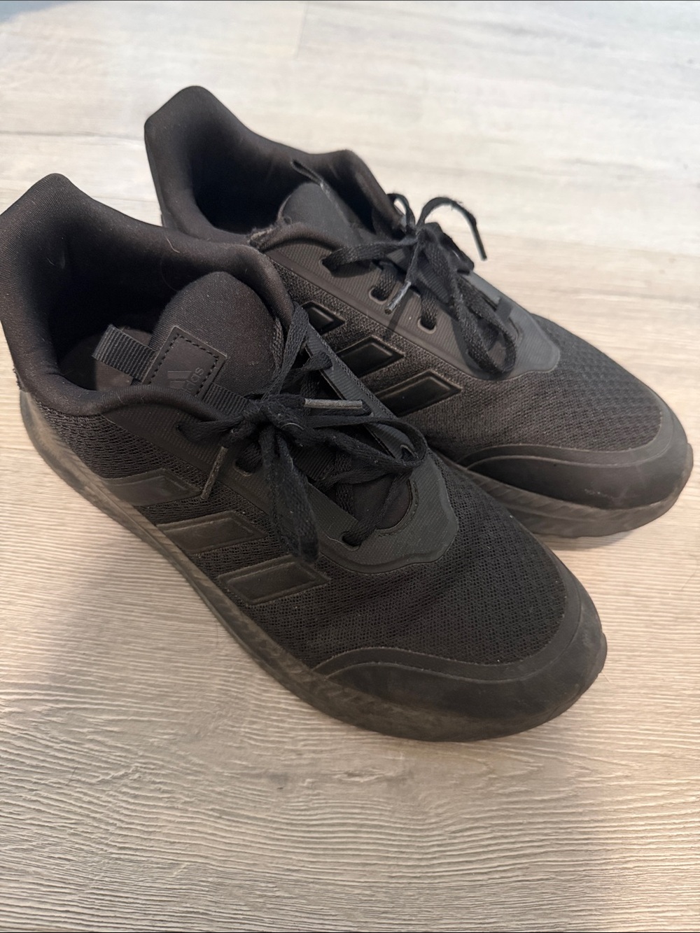 adidas Black Men's Lightweight Sneakers